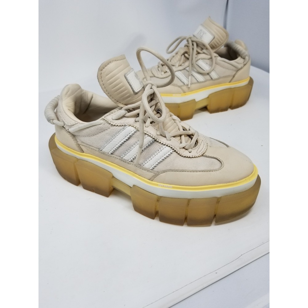 adidas Ivy Park x Super Super Sleek Rodeo Halo Ivory Womens 6.5 Platform